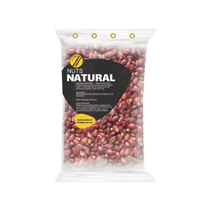 بادام زمینی برشته خال نمکی نچرال - 250 گرم